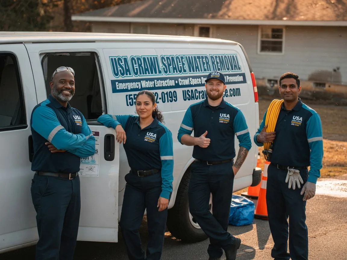 Crawl Space Water Removal company in Otis, LA